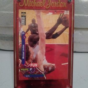 Micheal Jordan Collectable Playing Card